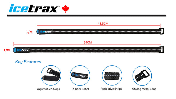 ICETRAX Aluminum Trekking Poles